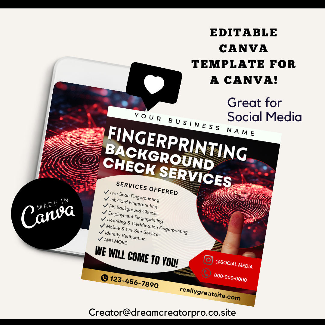 Live Scan Background Check Video / Employee Verification / Physical Exam / Medical / health / Drug testing / Security Services / IG (Copy)