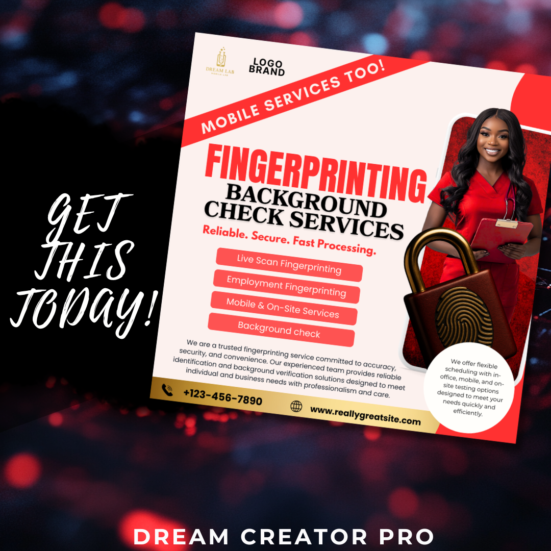 Live Scan Background Check Video / Employee Verification / Physical Exam / Medical / health / Drug testing / Security Services / IG