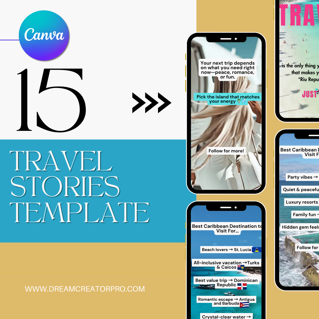 Animated TRAVEL agent Flyer / Travel Agent Canva / Travel Agent / Canva Template 2026 / Travel Agent Template / DIY Travel Agent Flyer