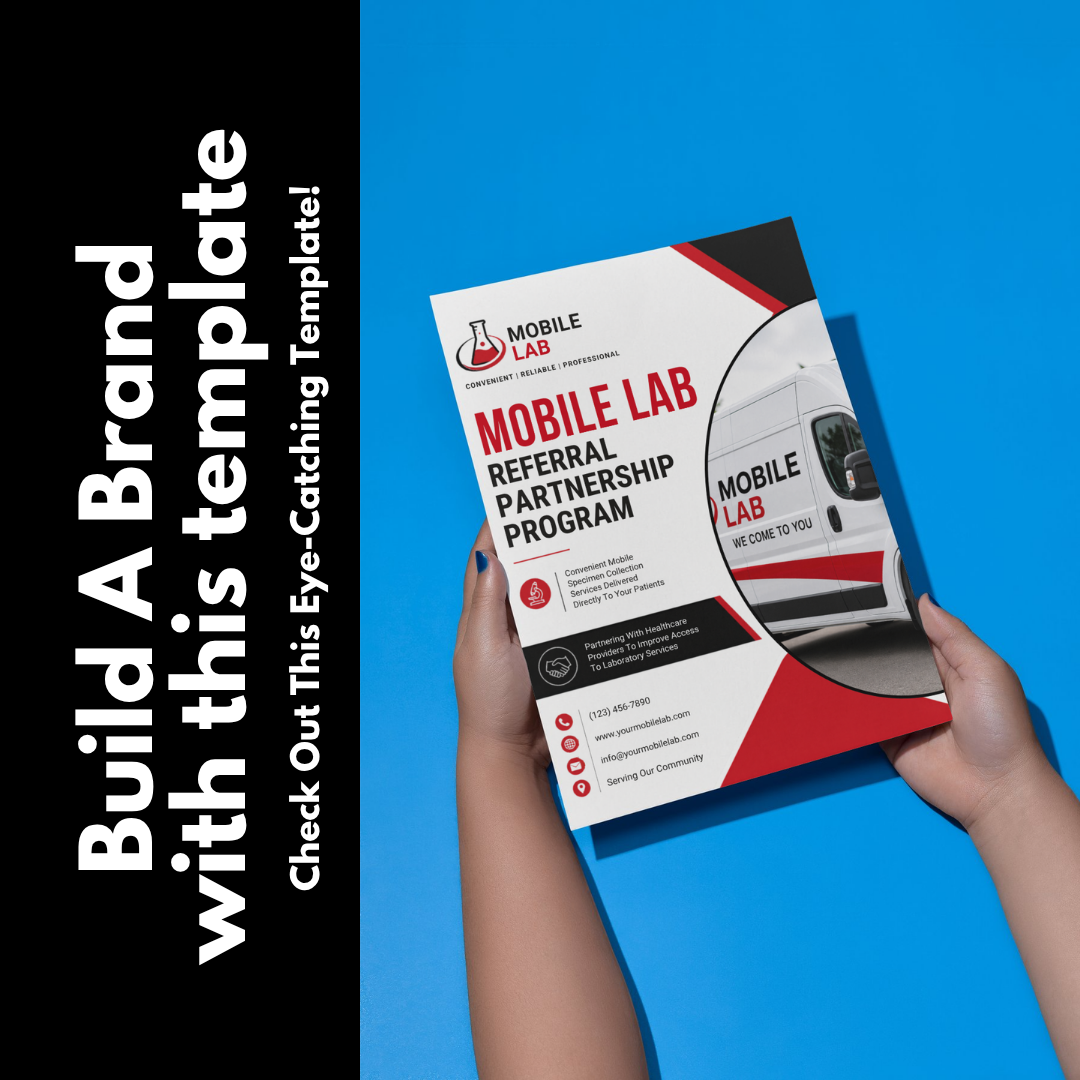 Mobile Lab Referral Proposal Packet | Medical Proposal Template | Healthcare Partnership Presentation | Canva Proposal | Phlebotomy Packet