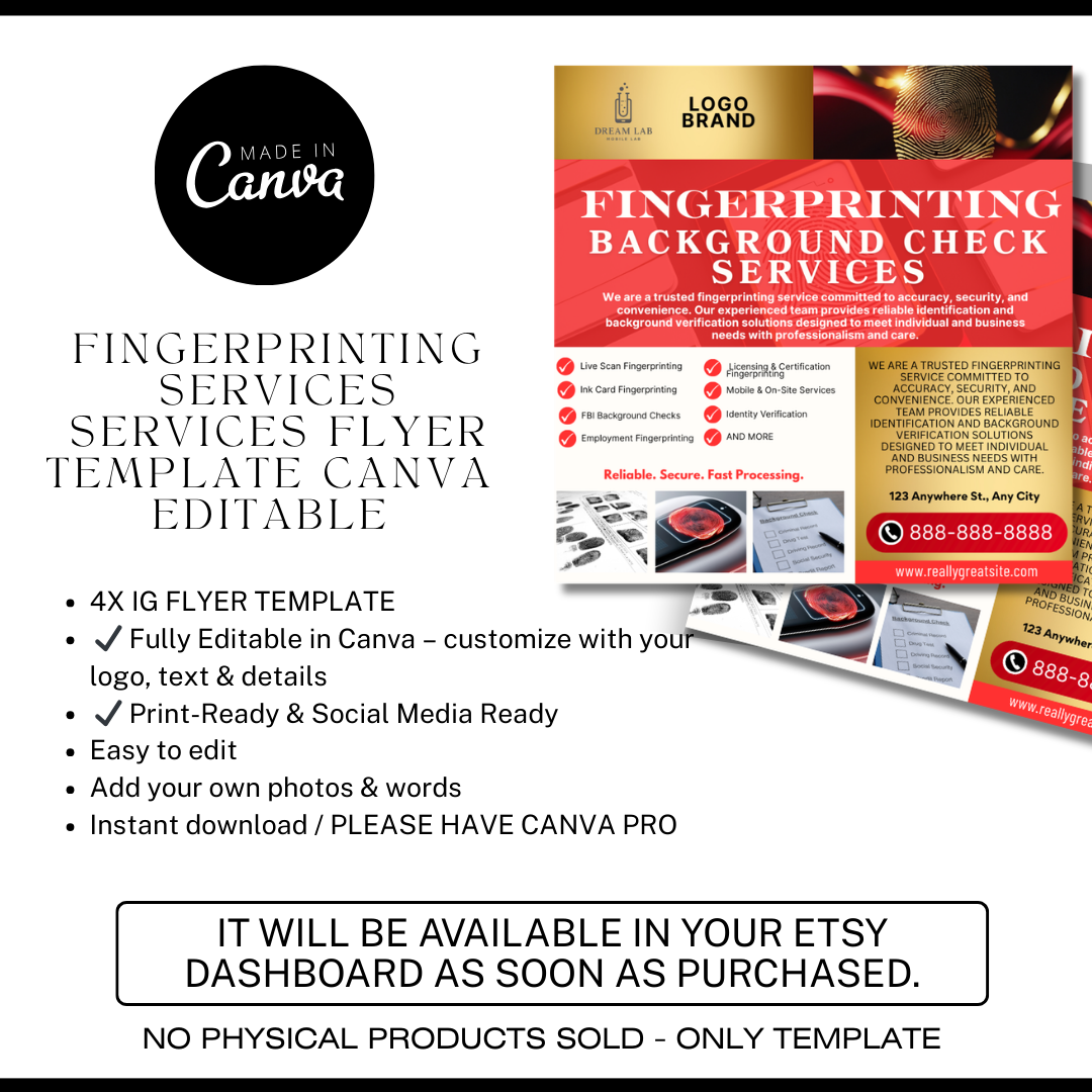 Live Scan Background Check Video / Employee Verification / Physical Exam / Medical / health / Drug testing / Security Services / IG