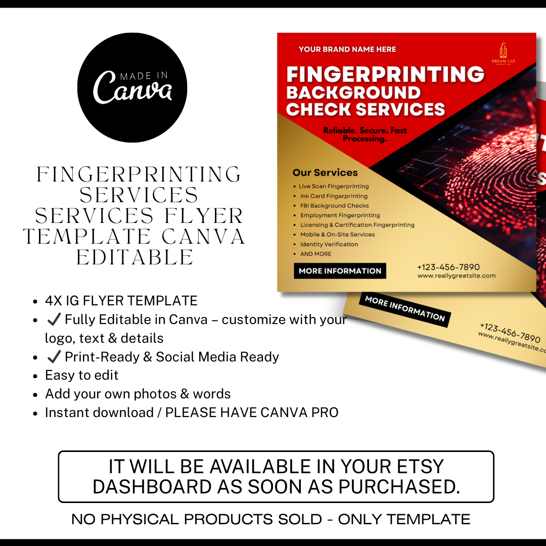 Live Scan Background Check Video / Employee Verification / Physical Exam / Medical / health / Drug testing / Security Services / IG (Copy)