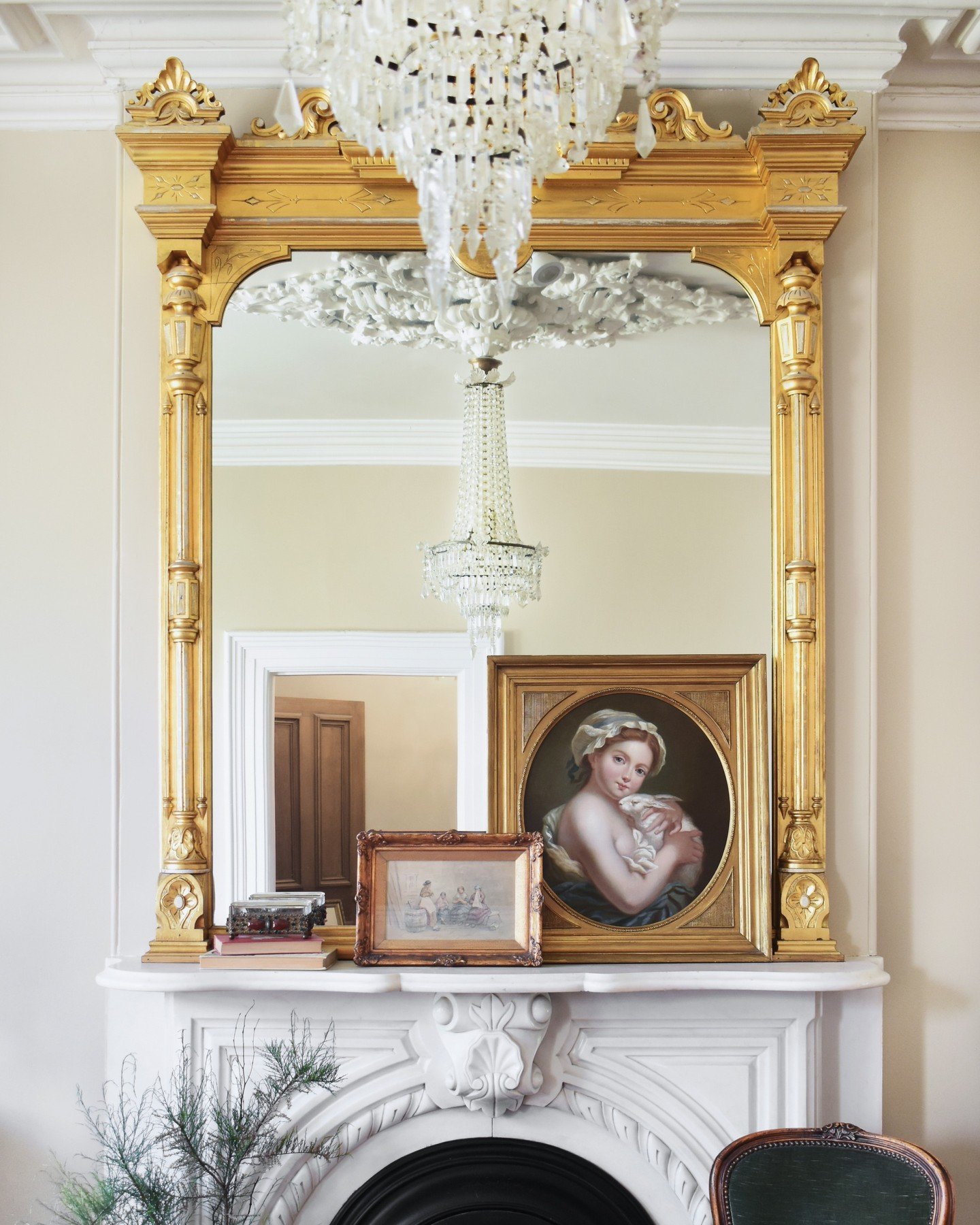 Our Brant Ave Project: Stunning Antiques curated to fit the aesthetic of this beautifully preserved Victorian/ Italianate home.