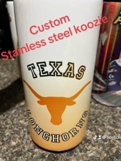 Stainless Steel Koozies Texas