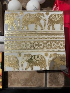 Gold Elephant Coasters