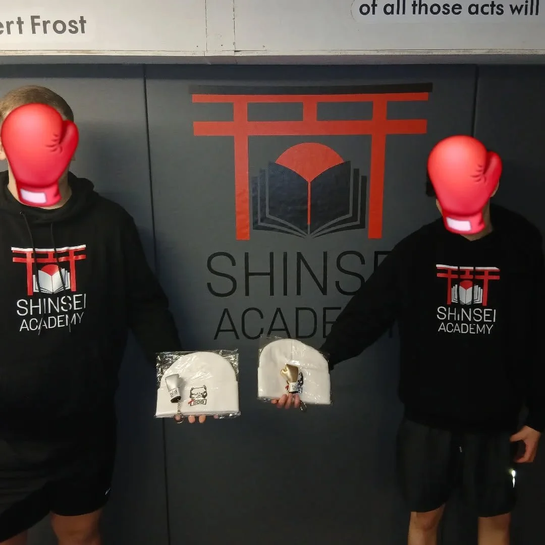 @maddogsboxing two students that have recieved their rewards today. 

Very happy with their mini cleto reyes and beanie. Not yet qualified for their license for the full boxing gloves! 

What do you think @maddogsboxing?