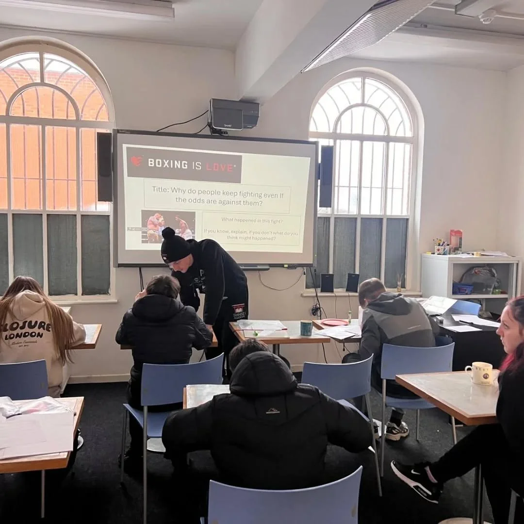 Today, at Shinsei, we started our English study for 2026. 

Over this half term, we will be collaborating with @boxingislove_org to deliver a series of lessons that aim to teach social science, history, English language etc. through the lense of boxi