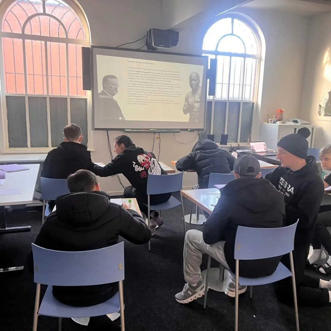 Today, pupils grappled with the question of 'when does morality change?'

Pupils explored the ideology of America in the early 20th century and how Jack Johnson was demonised and challenged as the first black heavy weight champion. 

Pupils discussed