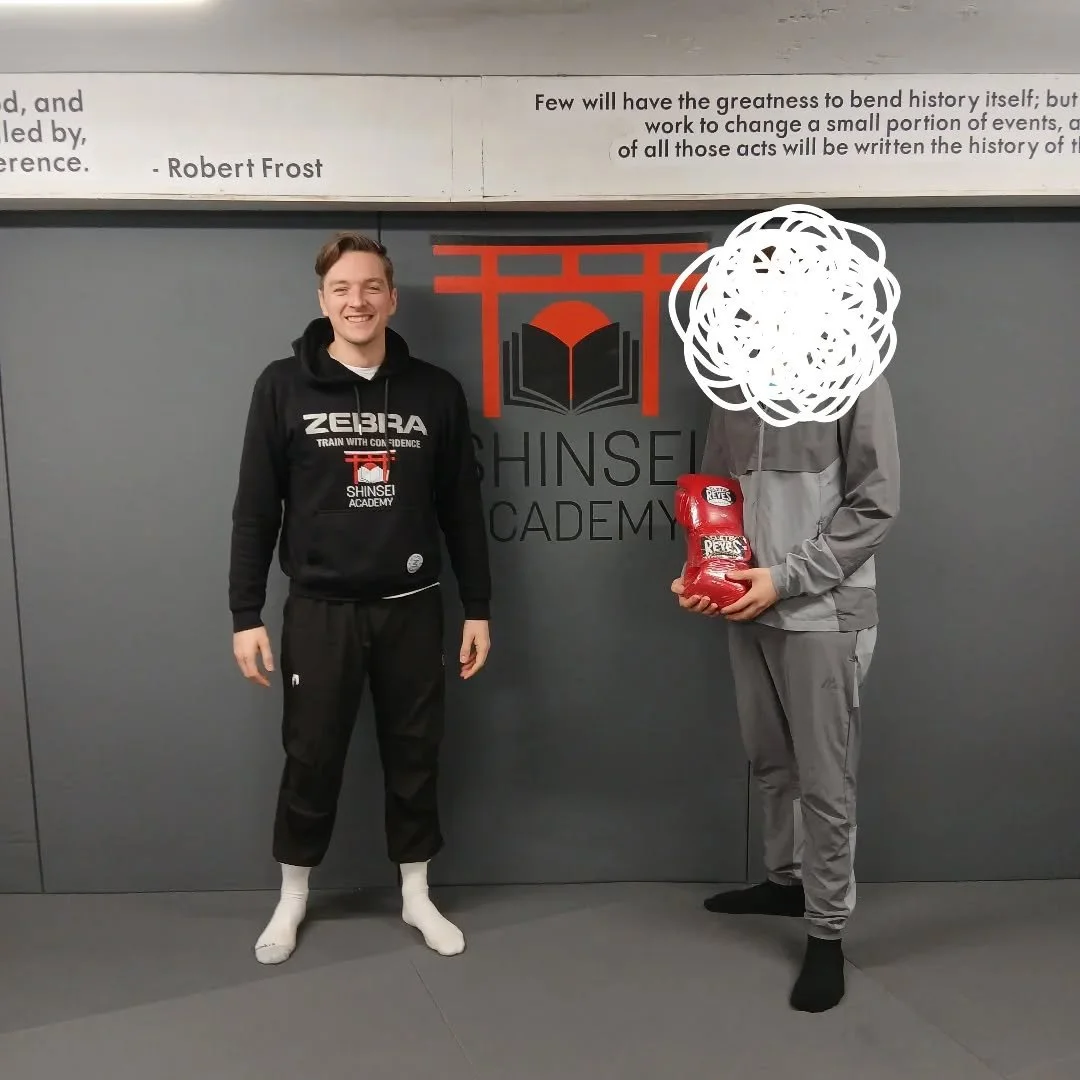 Today, we awarded our final reward prize and it was a big one: Cleto Reyes boxing gloves. 

This pupil, who doesn't want to be named, is a role model for the others in everything they do. They are focussed in the classes, have 100% attendance, comple