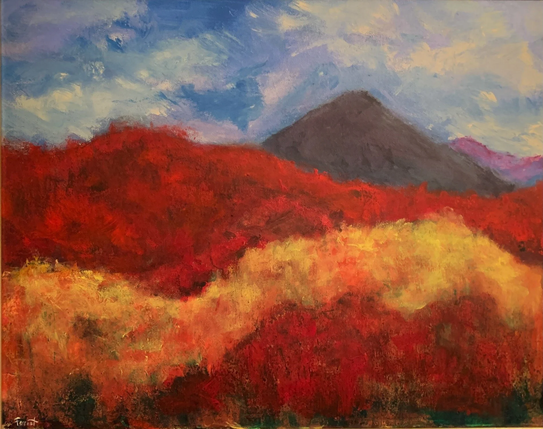 Fall New Hampshire Mountains