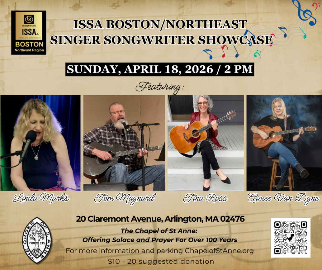 ISSA Boston/Northeast Singer Songwriter Showcase