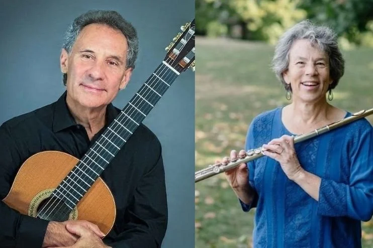 Classical Guitar & Flute duo of Peter Clemente and Jill Dreeben