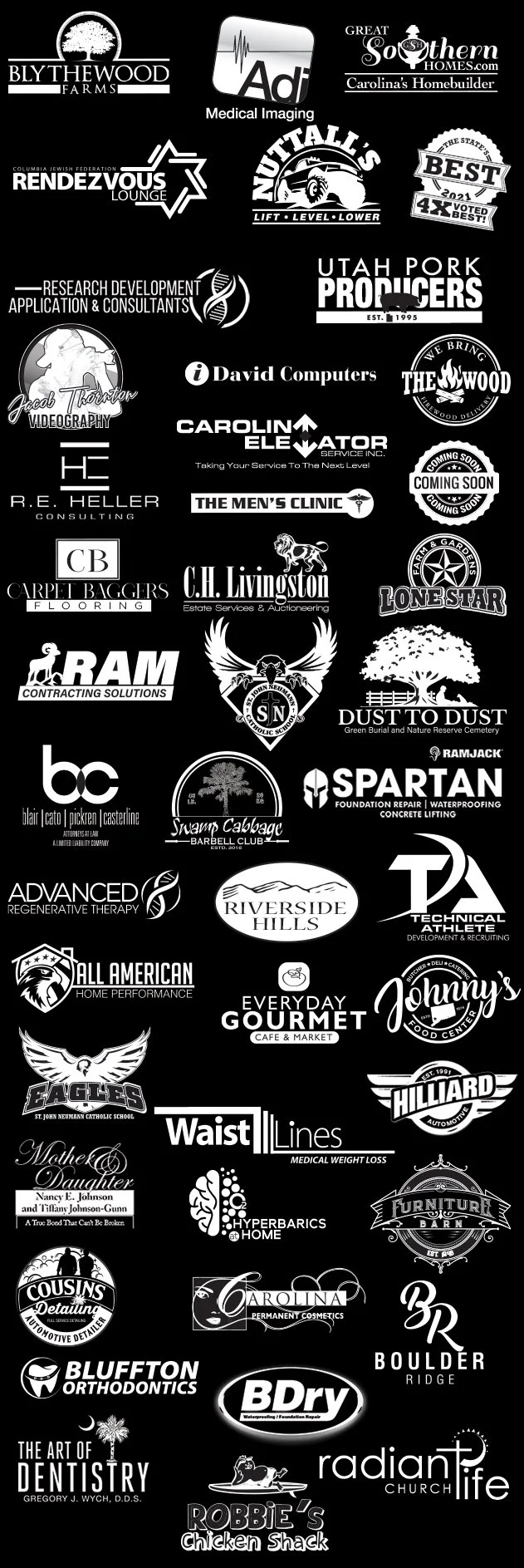 Some of the logos I have worked on