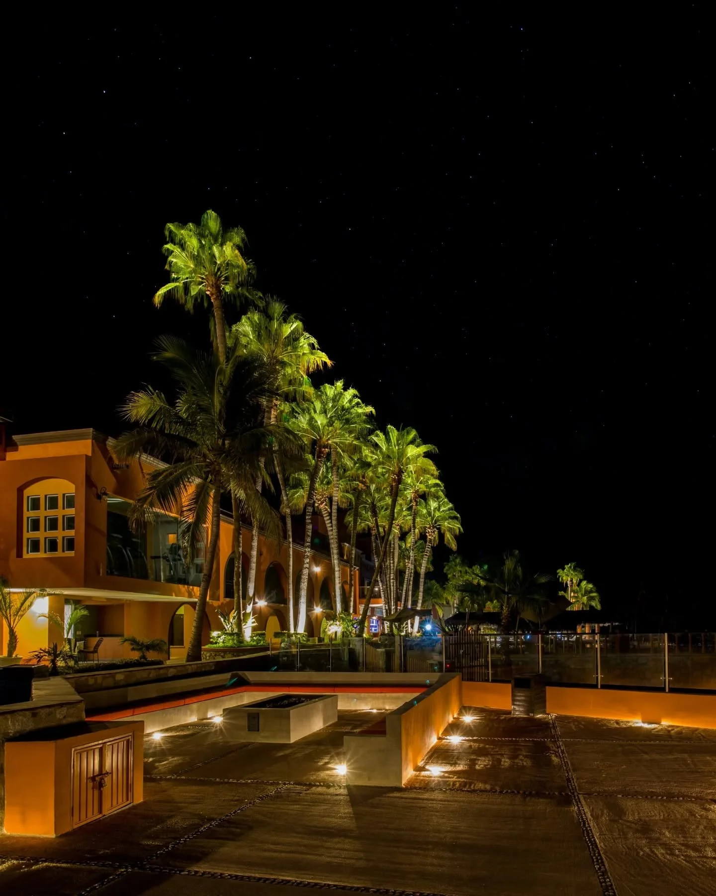 Noches estrelladas en East Cape ✨
Palmeras iluminadas 🌴, cielo despejado ⭐ y esa calma que solo se vive en Palmas de Cortez.

Starry nights on the East Cape ✨
Lit palm trees 🌴, open skies ⭐, and the kind of calm you only find at Palmas de Cortez.


