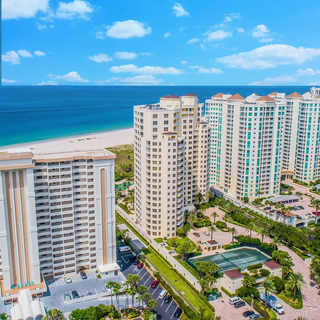 Michael Byrd Photography aerial image of oceanfront condos and homes.jpg
