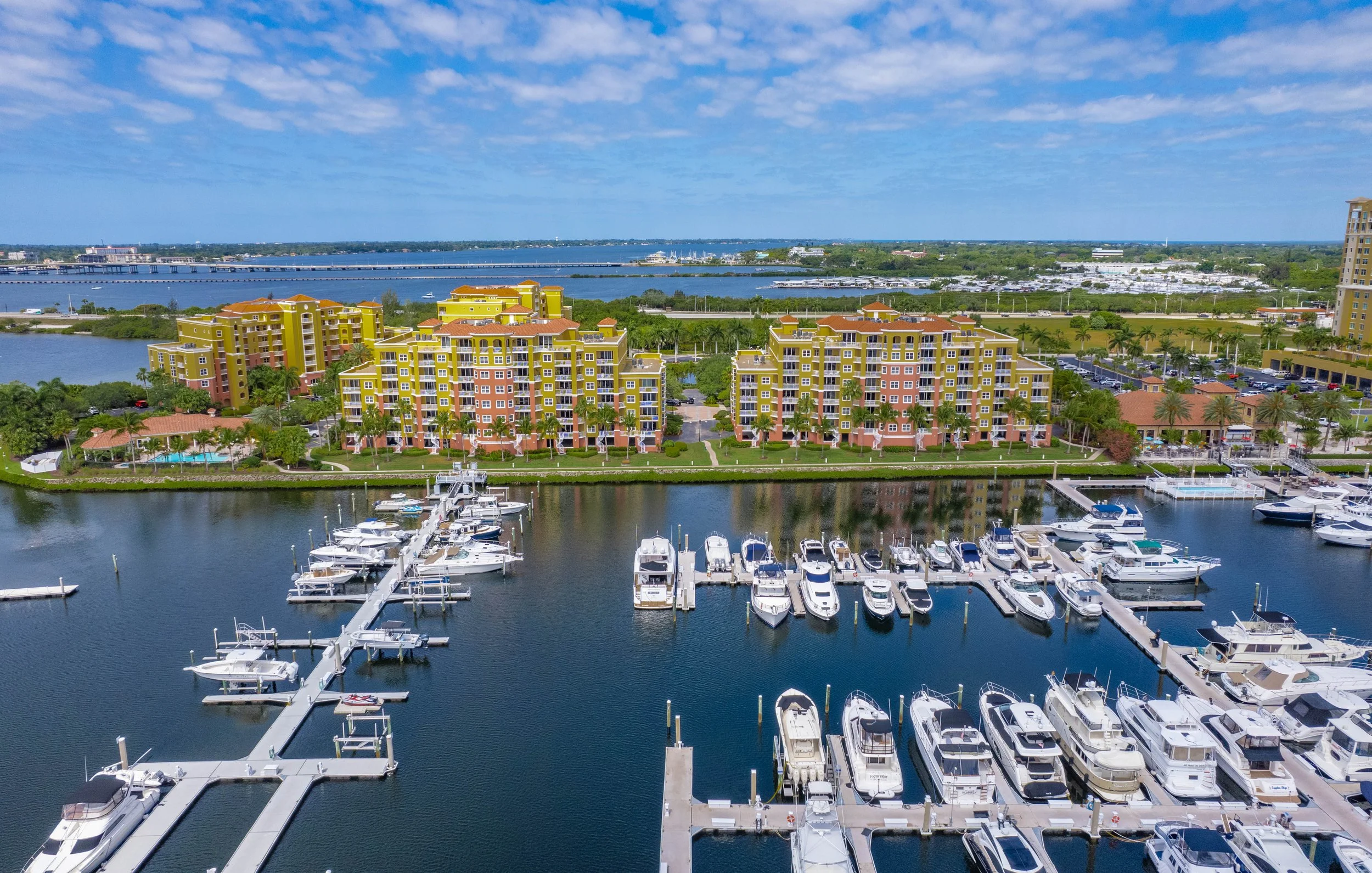 Aerial drone shot of luxury beachfront condos along the Gulf Coast.jpg