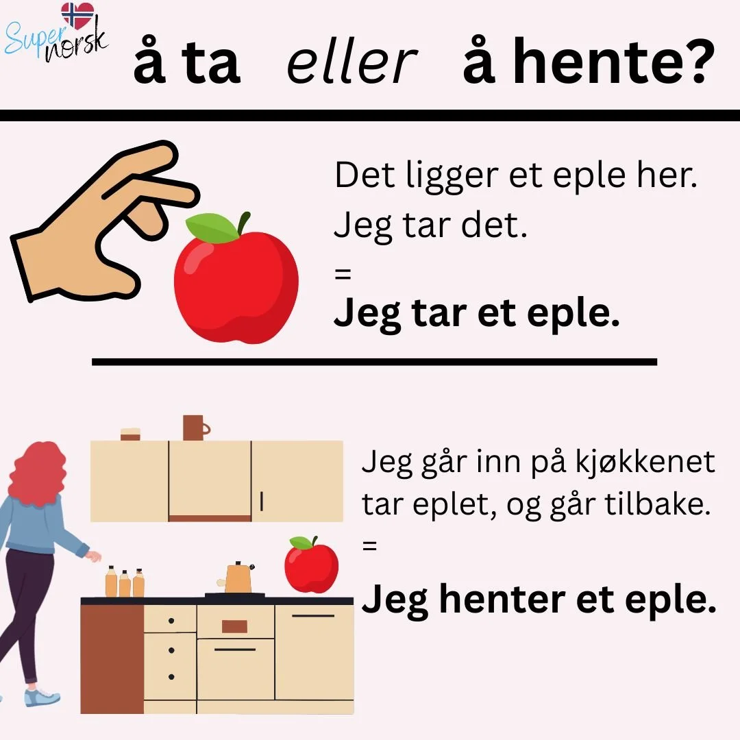 ta eller hente?