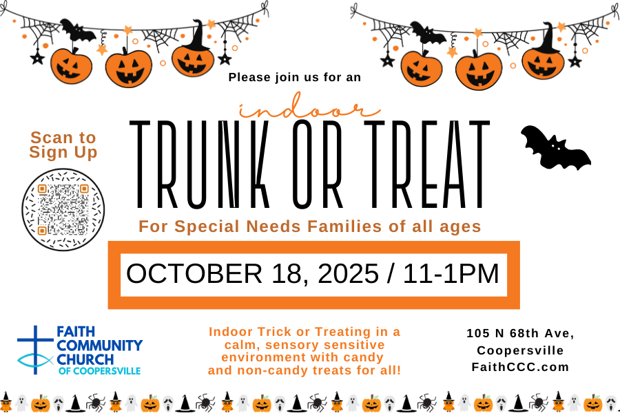 Sensory Friendly Indoor Trunk or Treat 2025