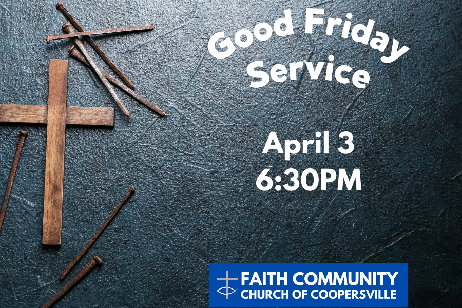 Good Friday Service @ 6:30PM