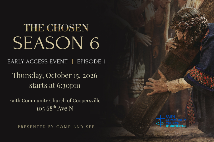 The Chosen Season 6 at Faith CCC