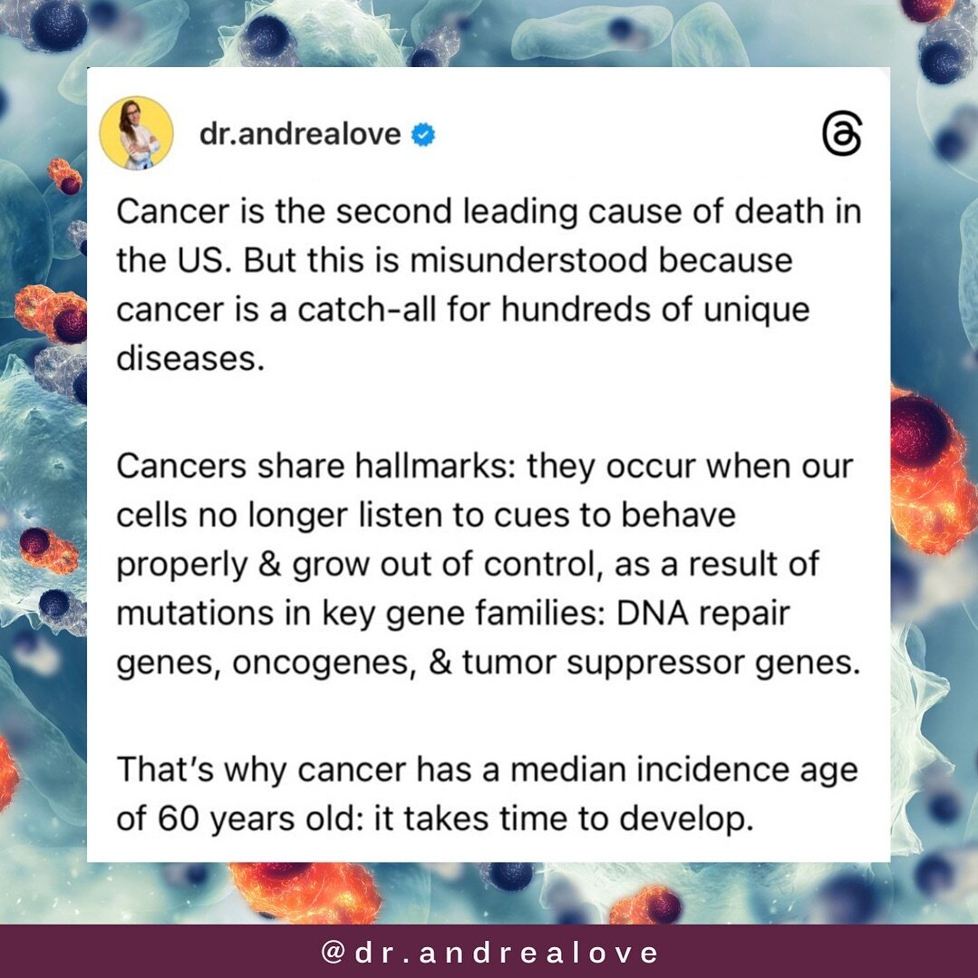 Cancer is the second leading cause of death in the US. But this statistic is misunderstood because cancer is a catch-all for hundreds of unique diseases.

It&rsquo;s also a leading cause of death because we aren&rsquo;t dying from acute causes of mor