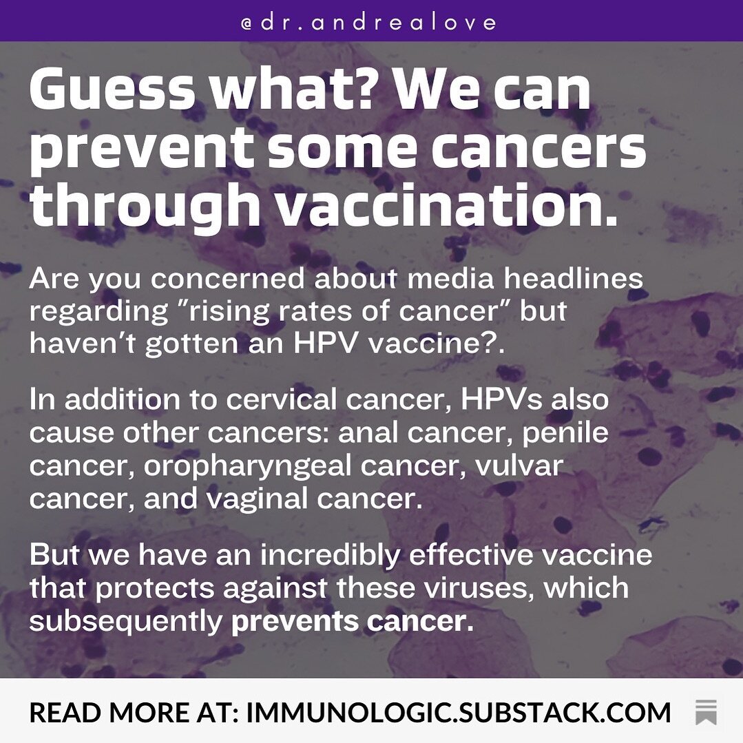 Human papillomaviruses (HPVs) are a large family of viruses that infect various tissues in our body.

Several types are considered oncogenic: meaning they can lead to cancer. This process is complex and requires HPV to first successfully infect someo