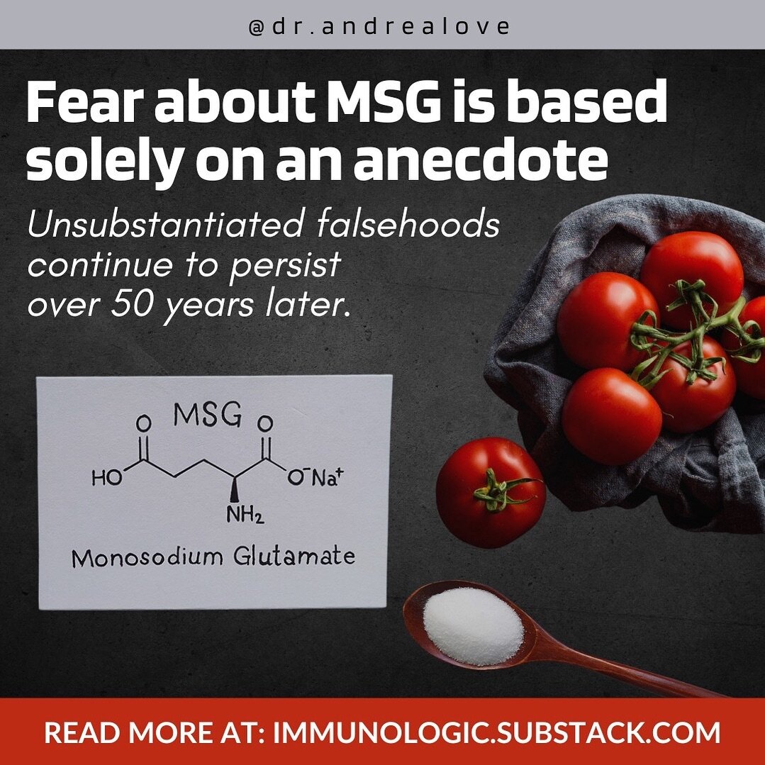 Monosodium glutamate (MSG) is the sodium salt of glutamic acid. Remember, salts are any ionic compound formed after an acid:base neutralization reaction.

Glutamic acid is one of the most common amino acids.

MSG and glutamic acid are found naturally