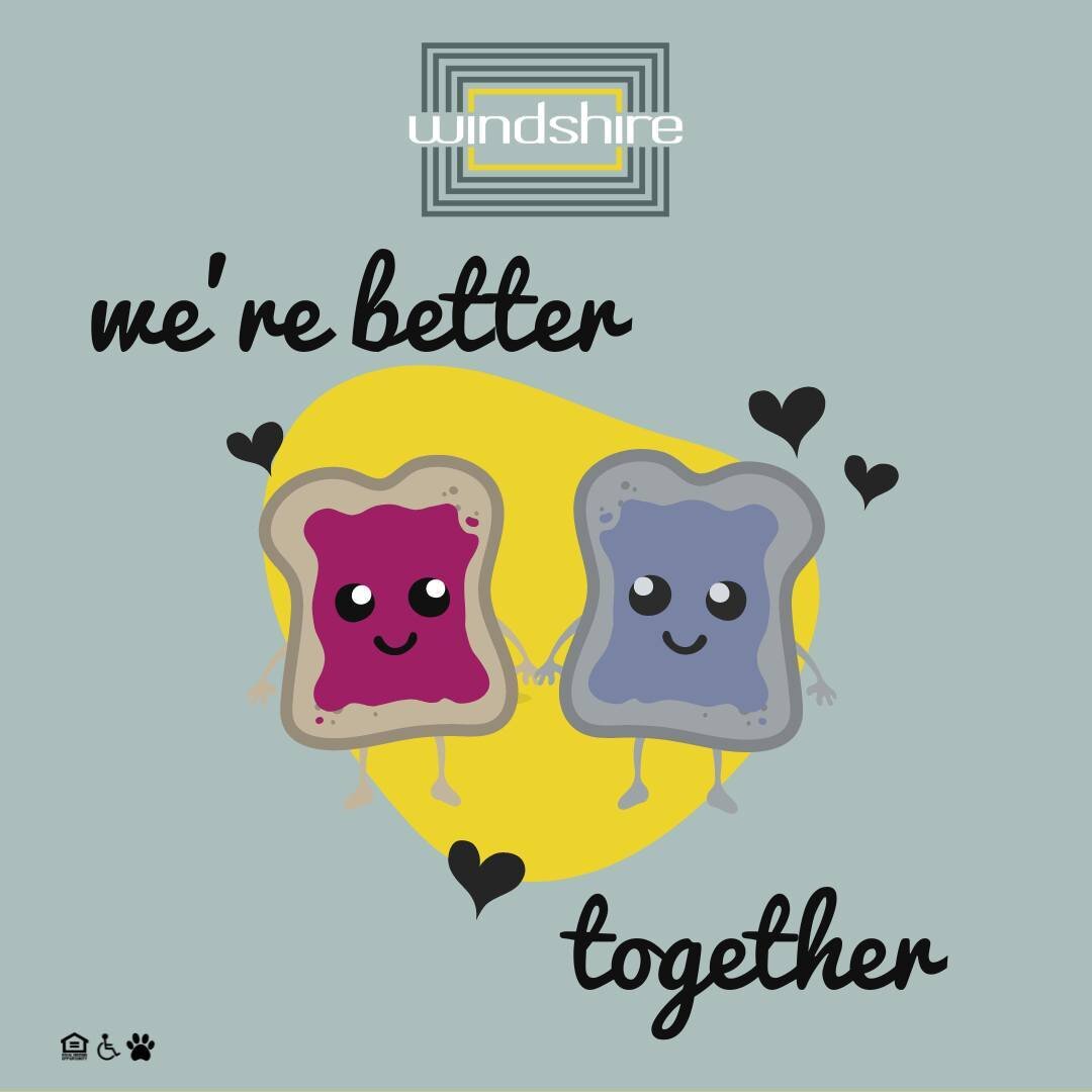 Our community and residents go together like peanut butter and jelly, the ultimate duo! Thank you for being our amazing residents, and happy International Peanut Butter and Jelly Day!

#peanutbutterandjellyday #pb&amp;j #internatinalpeanutbutterandje