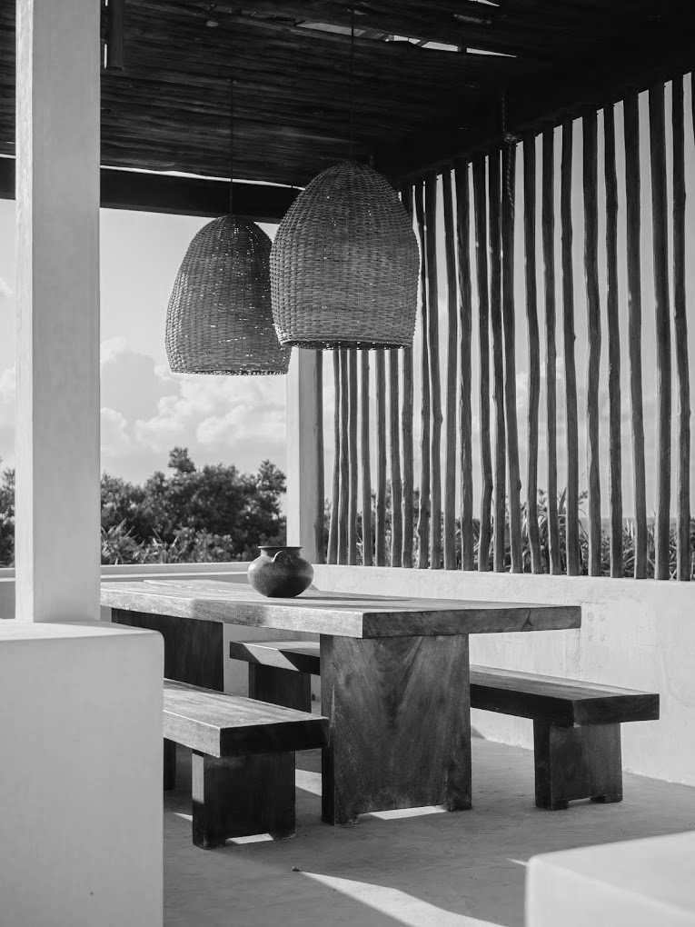 Rooftop at Tulum Tree House.