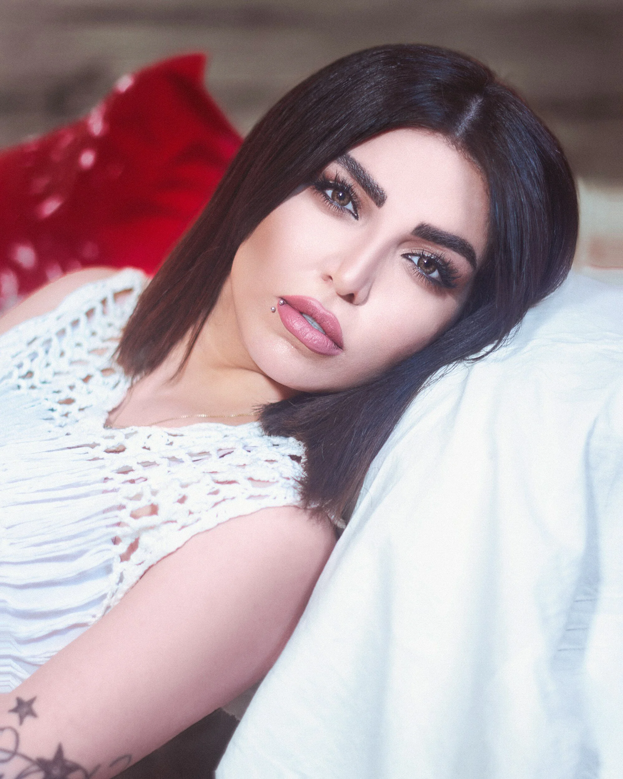 Piercing lèvre décalée : 40€