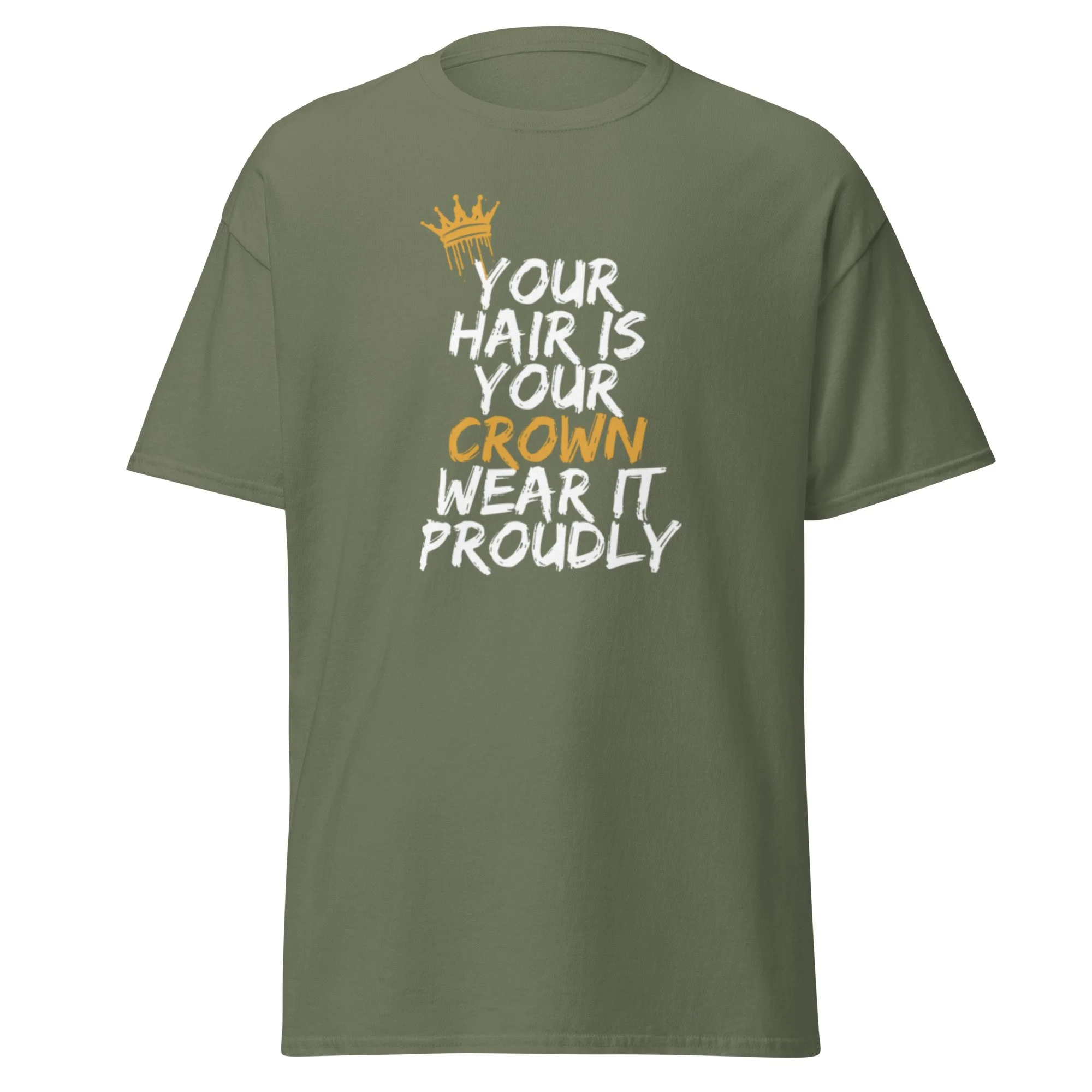 unisex-classic-tee-military-green-front-672bc656d19a7.jpg