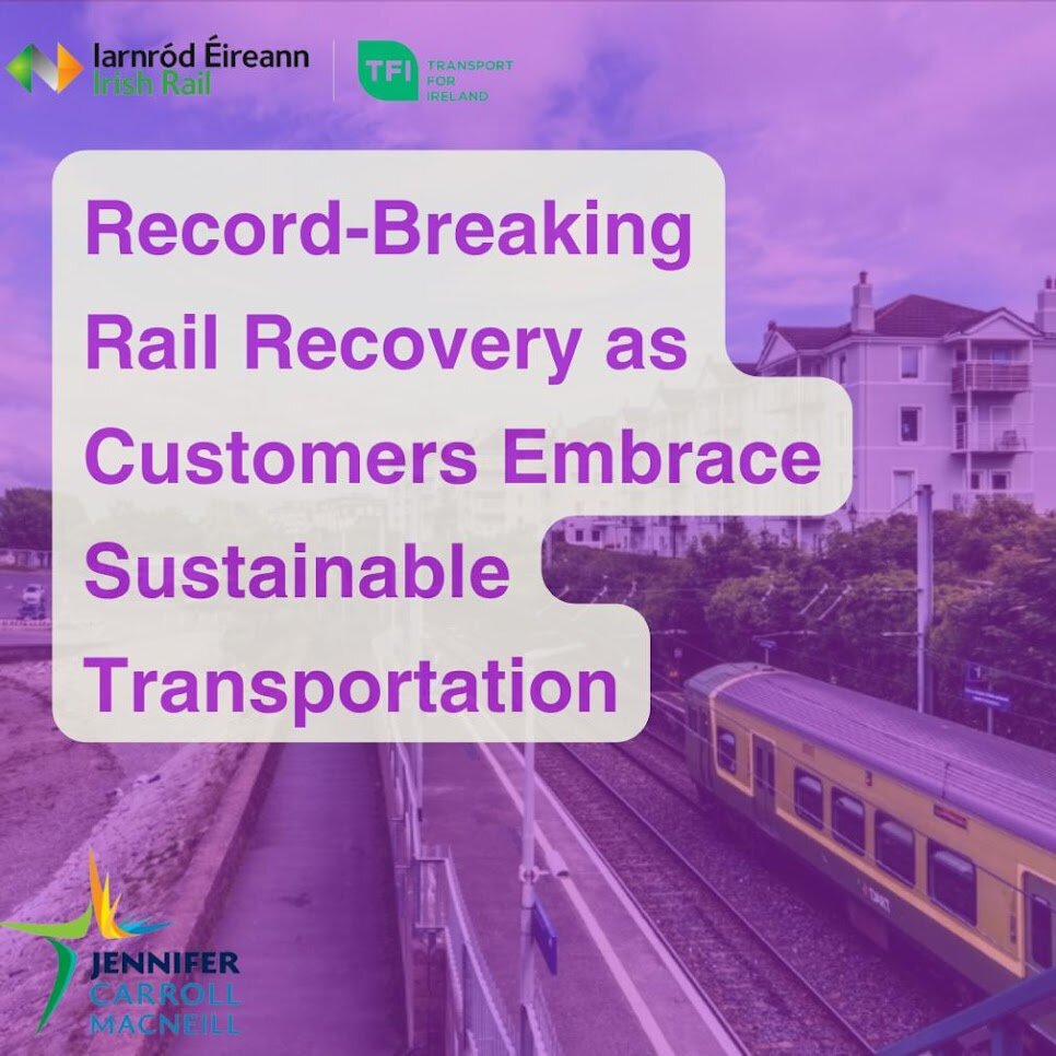 Fantastic stats from 2023, looking forward to seeing that continue into this year with the Young Adult leap card extended to include 25 year olds, and 20% reduction in public transport costs also extended🚂

#publictransport #DART #sustainabletranspo