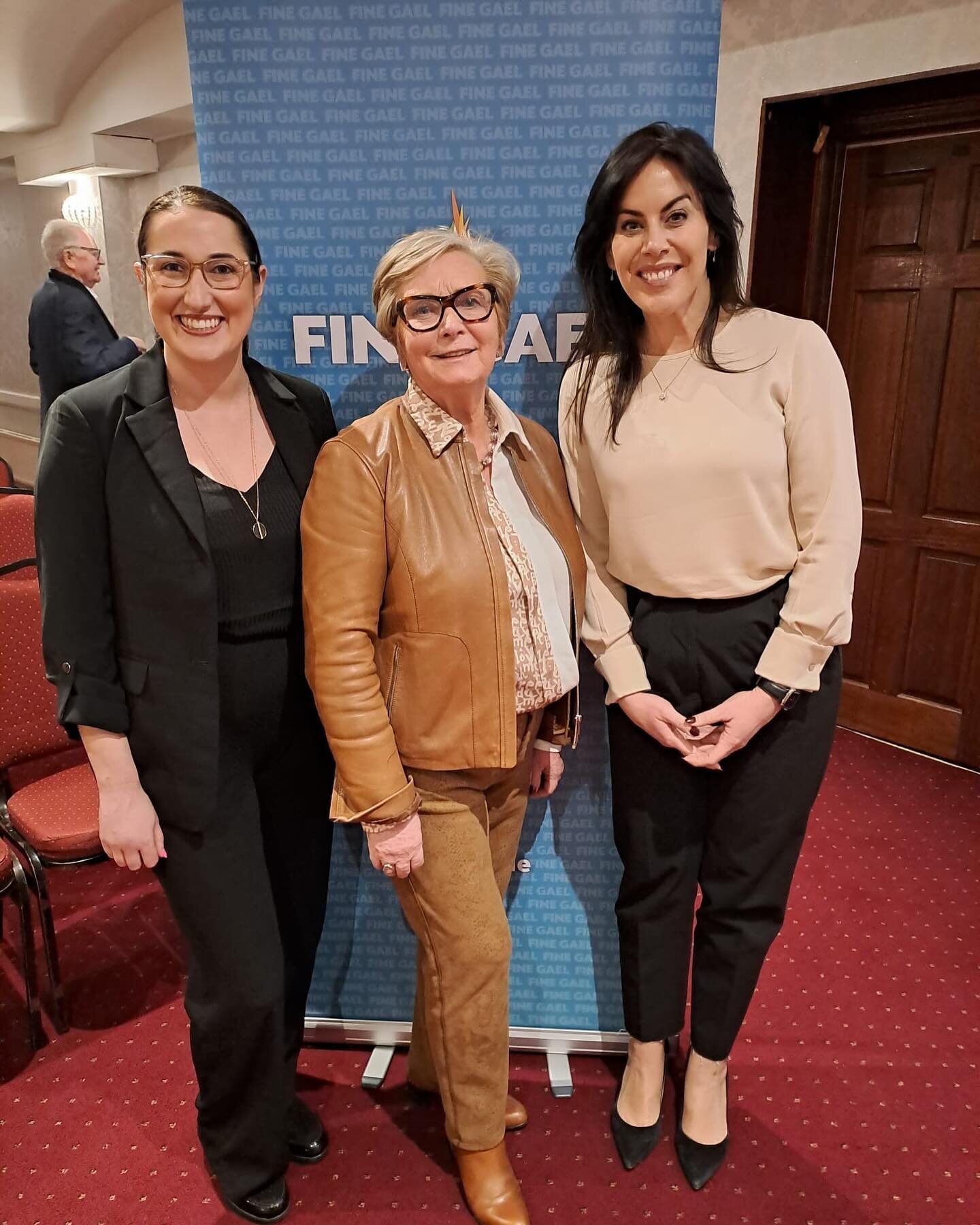 I was truly so very honoured to Guest Chair a special Dublin Mid West Fine Gael AGM tonight to honour Frances FitzGerald MEP and her contribution to politics, to Fine Gael and to Ireland. Joined by members and the many elected reps who were enticed i