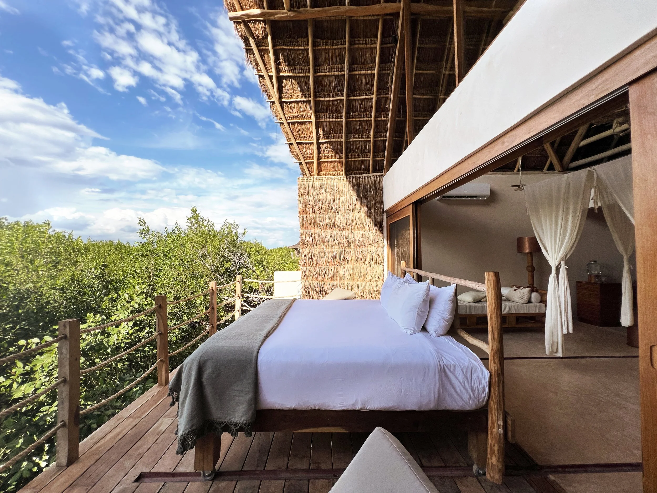 outdoor suite at La Valise Tulum