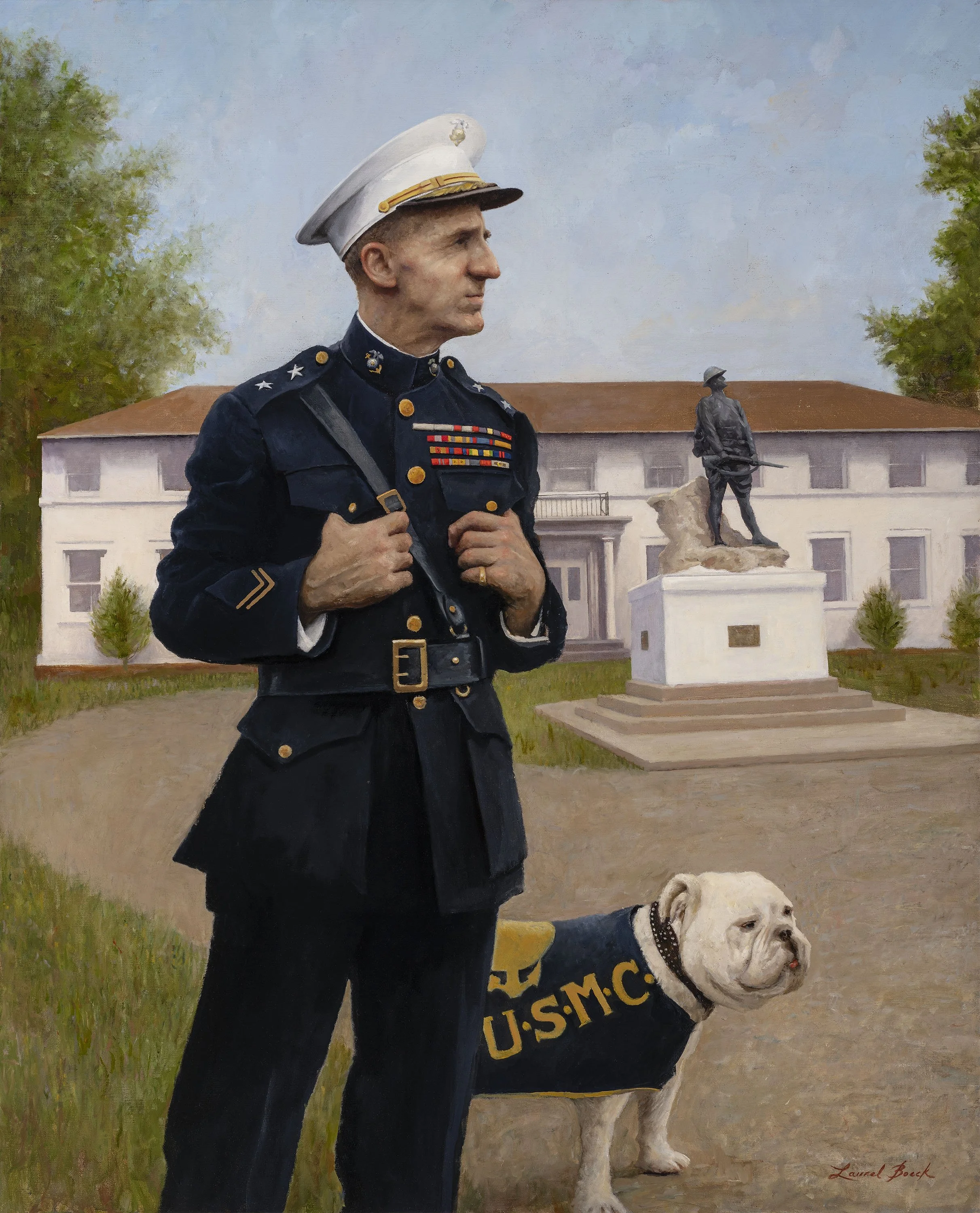 General Smedley Butler
Marine Corps Heritage Foundation, 38" x 47".