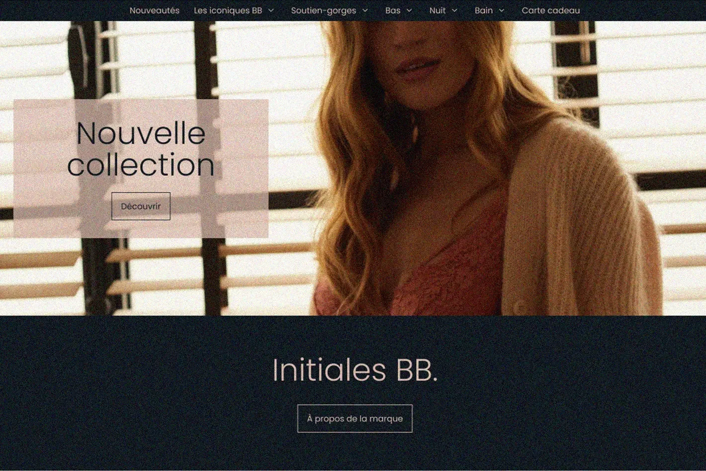 Brigitte Bardot Intimate, E-commerce
