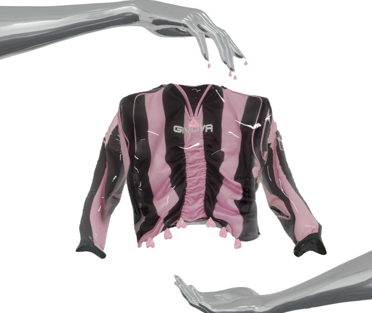 MAILLOT GIVOVA UPCYCLÉ : PINK PEARL JERSEY