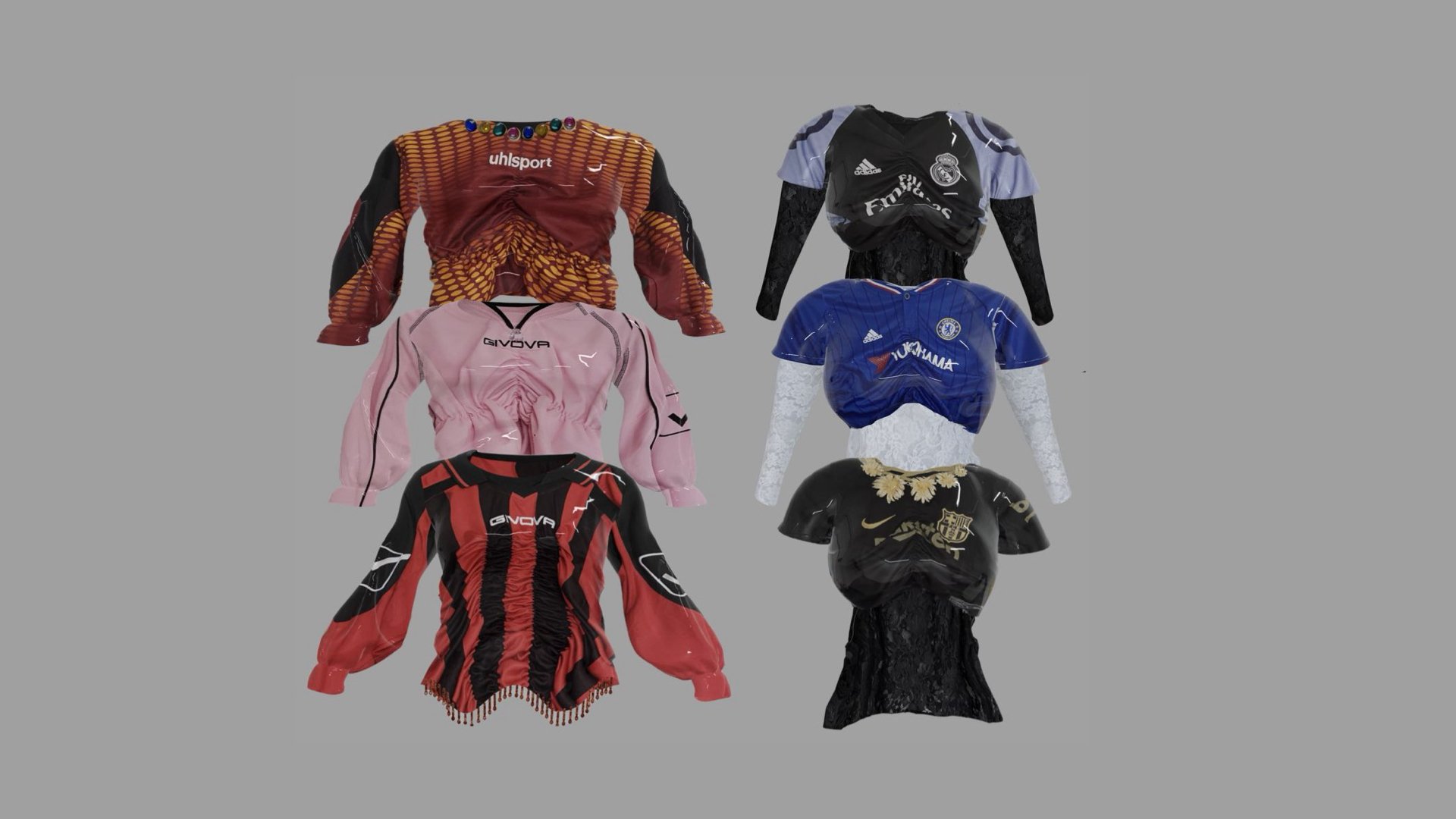 Processus créatif: Maillots upcyclés