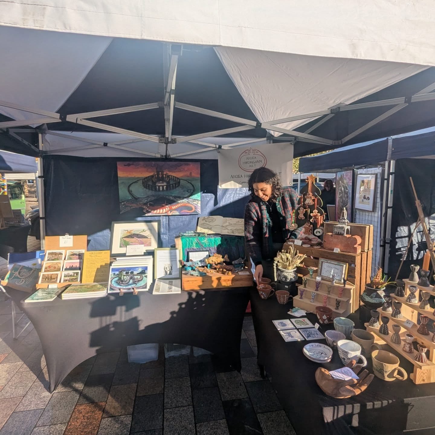 I'm in Salisbury today 10-4 selling a selection of mine and @rosemary_dickens work. Come along and say hi 🌞
@salisburyartsscene