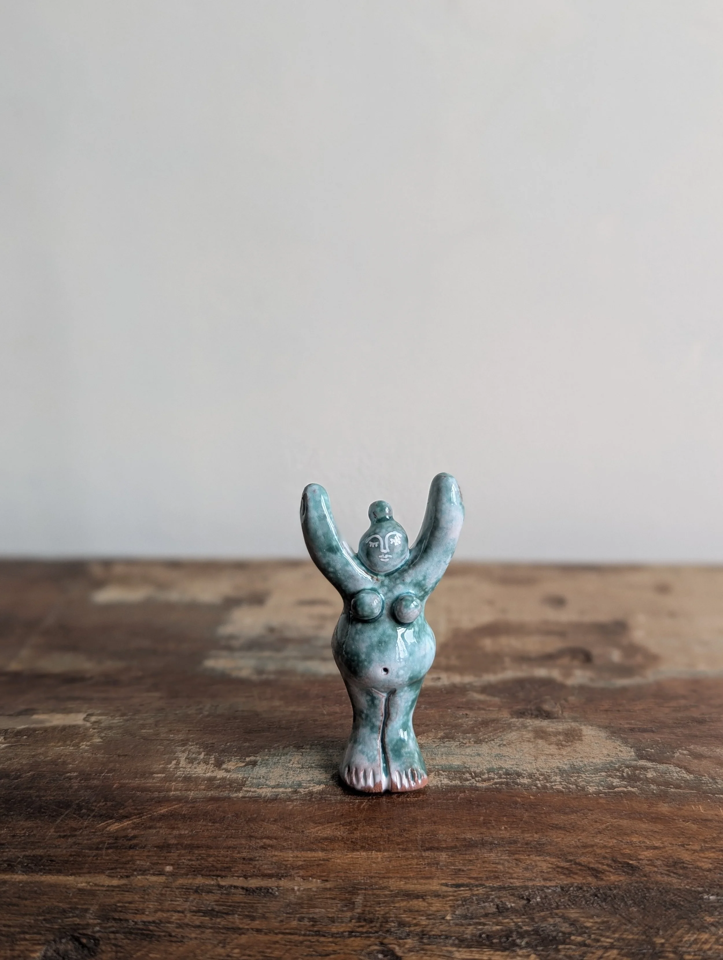 Sea Green Strong Woman