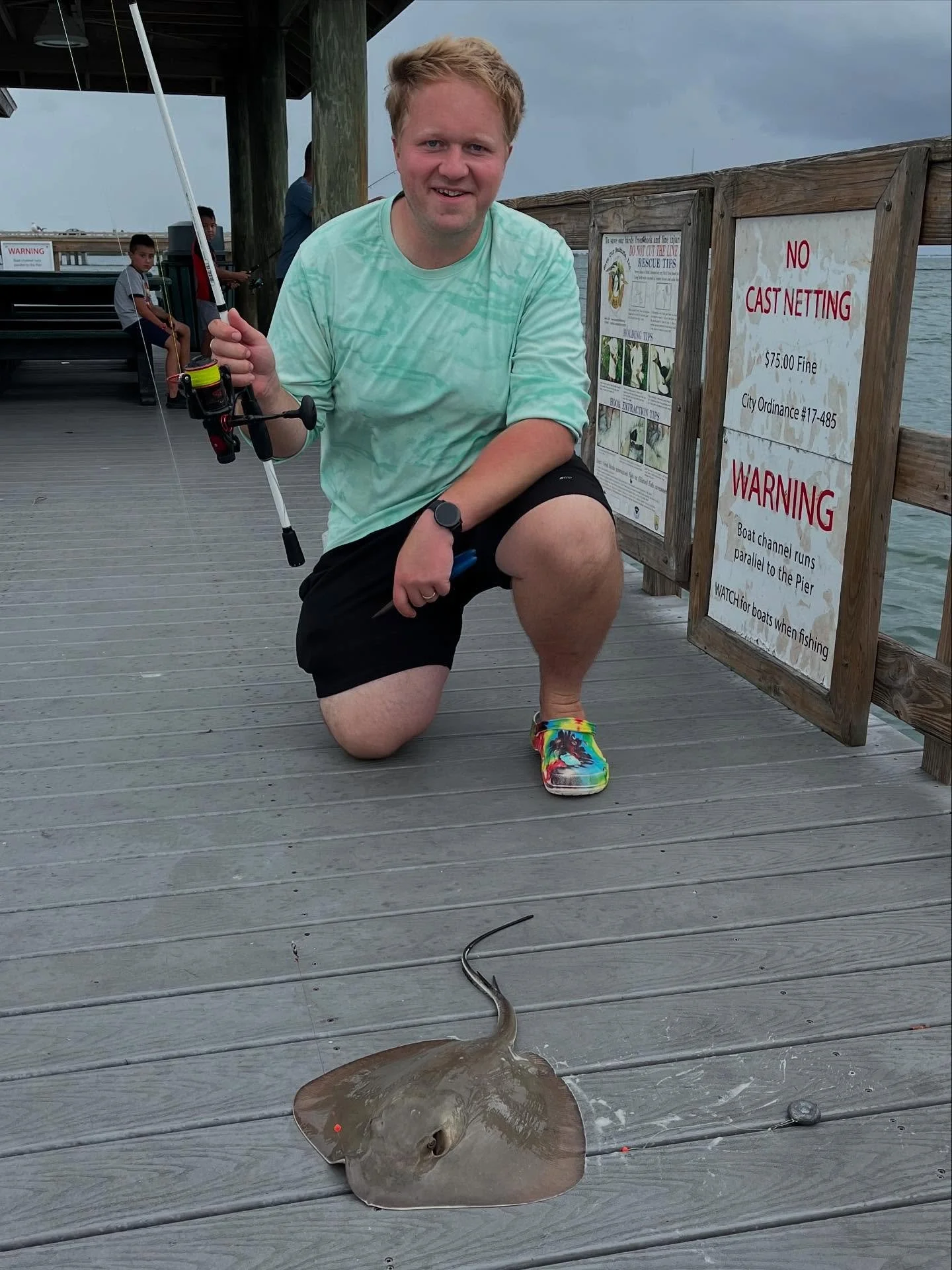 Catchin rays ☀️ 🏝️ I brought down some equipment to Florida that held up well. Need to make some adjustments next time around. The water was super warm. Always good to learn! Saltwater fishing is really… interesting- but I’ll be back! ?