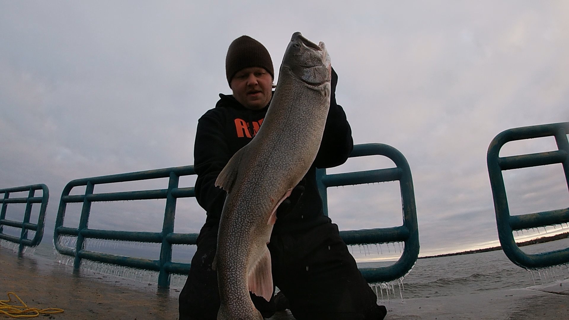 Pier Pressure: Lake Trout Patterns and Cold Season Tactics from Shore