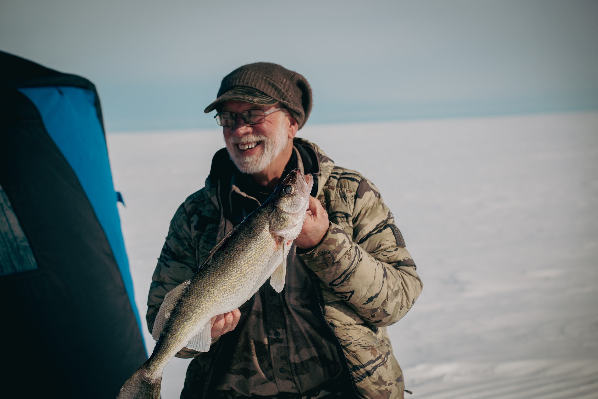 Frozen Frontier: Saginaw Bay Winter Walleye Adventures