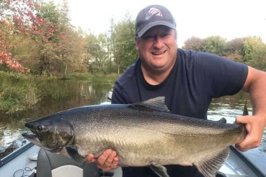 Getting Schooled and Spooled for Salmon- Feat. Capt. Chris Bosse