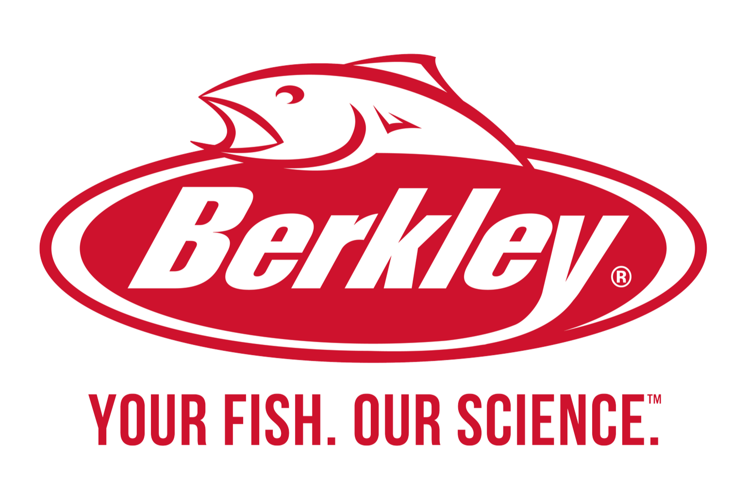 Berkley logo featuring a stylized fish above the brand name