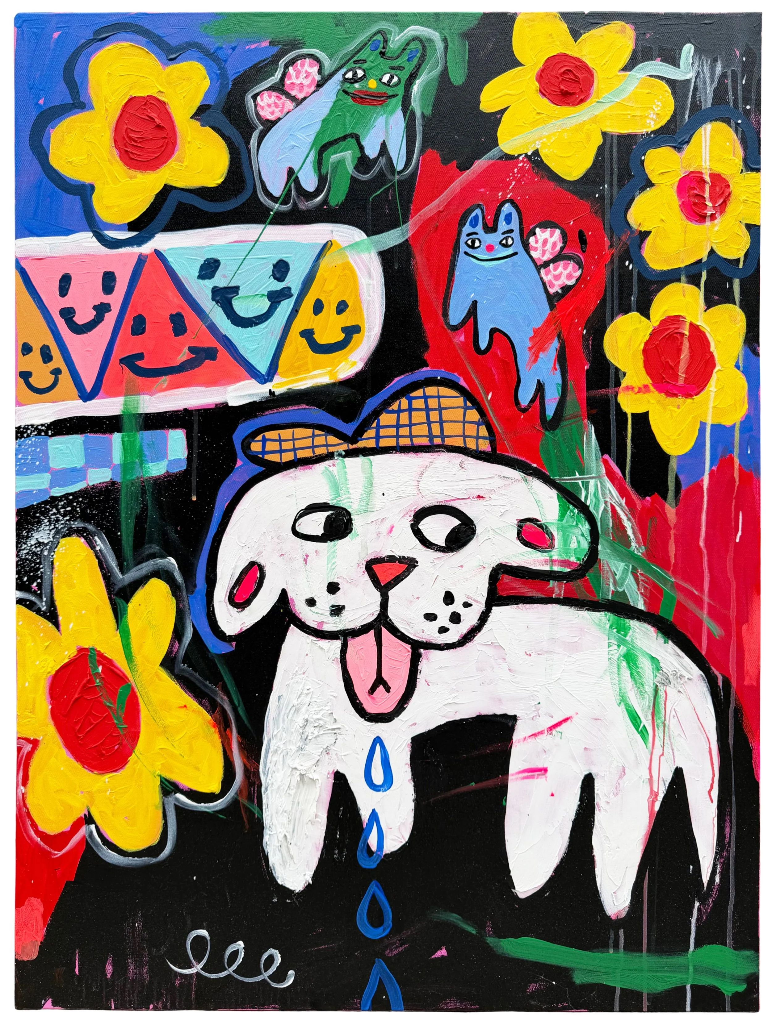 Little Me and Little You | Acrylic on Canvas | 30 x 40 Inches | 2025
