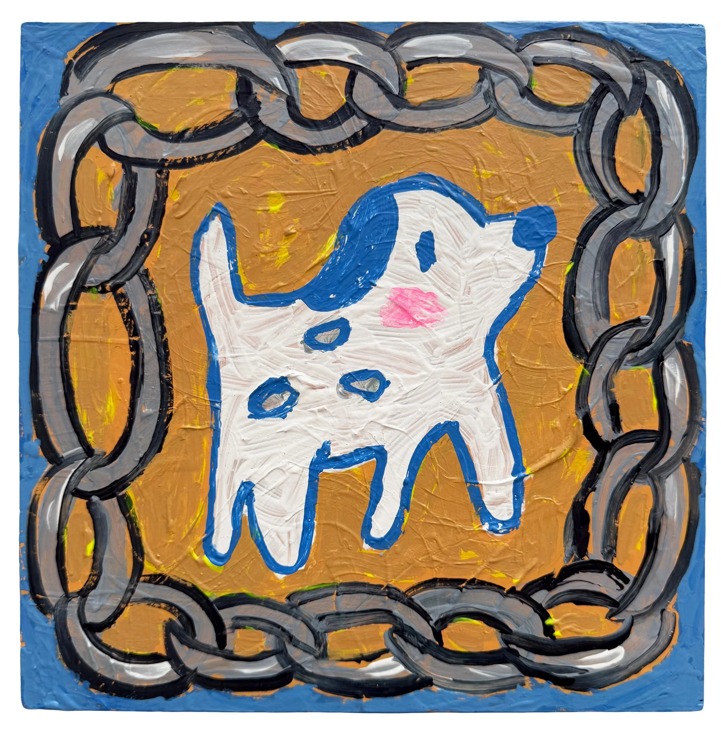 Links | Acrylic on Wood | 10 x 10 inches | 2026