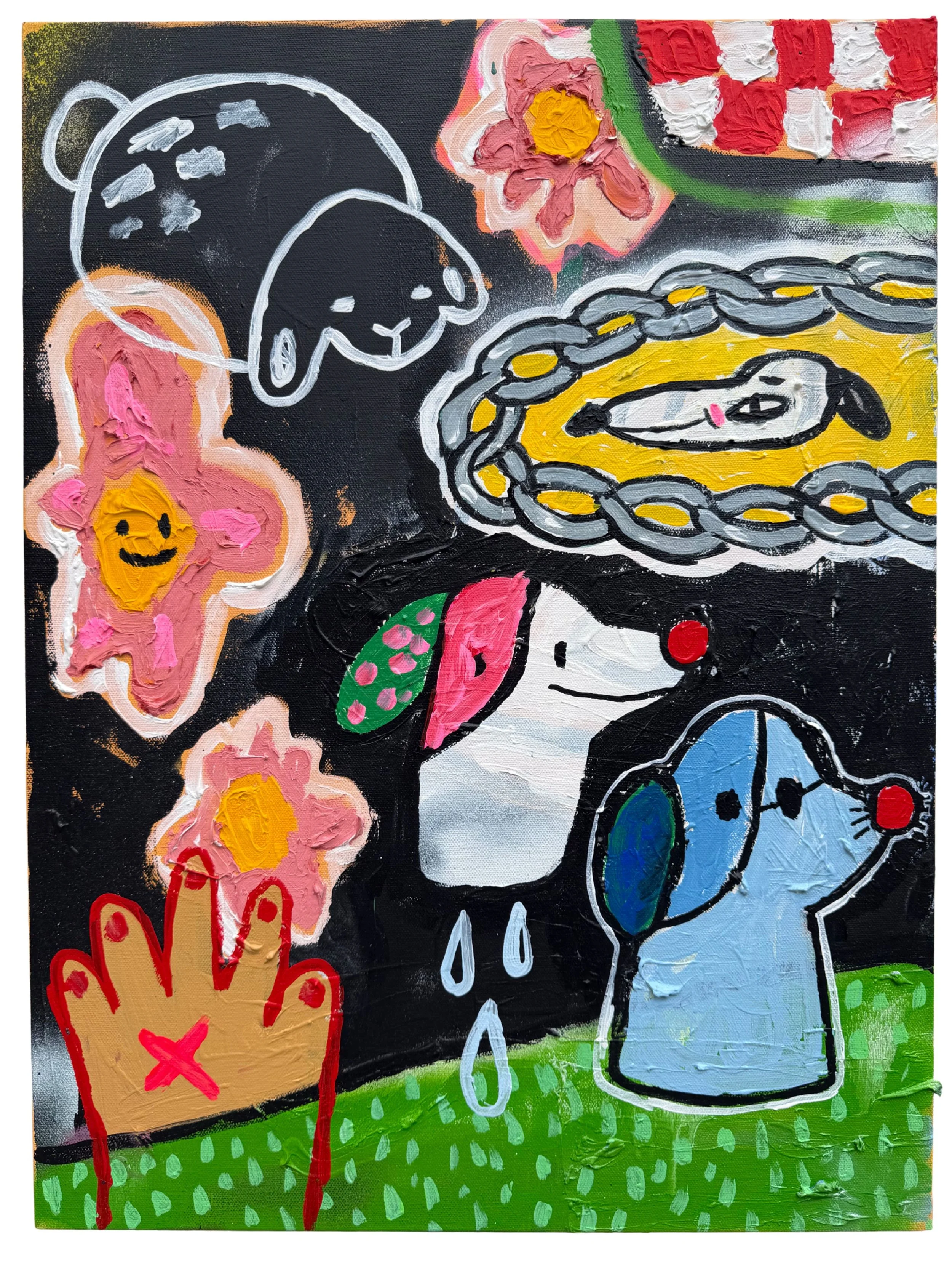 Field Day | Acrylic on Canvas | 18 x 24 inches | 2026