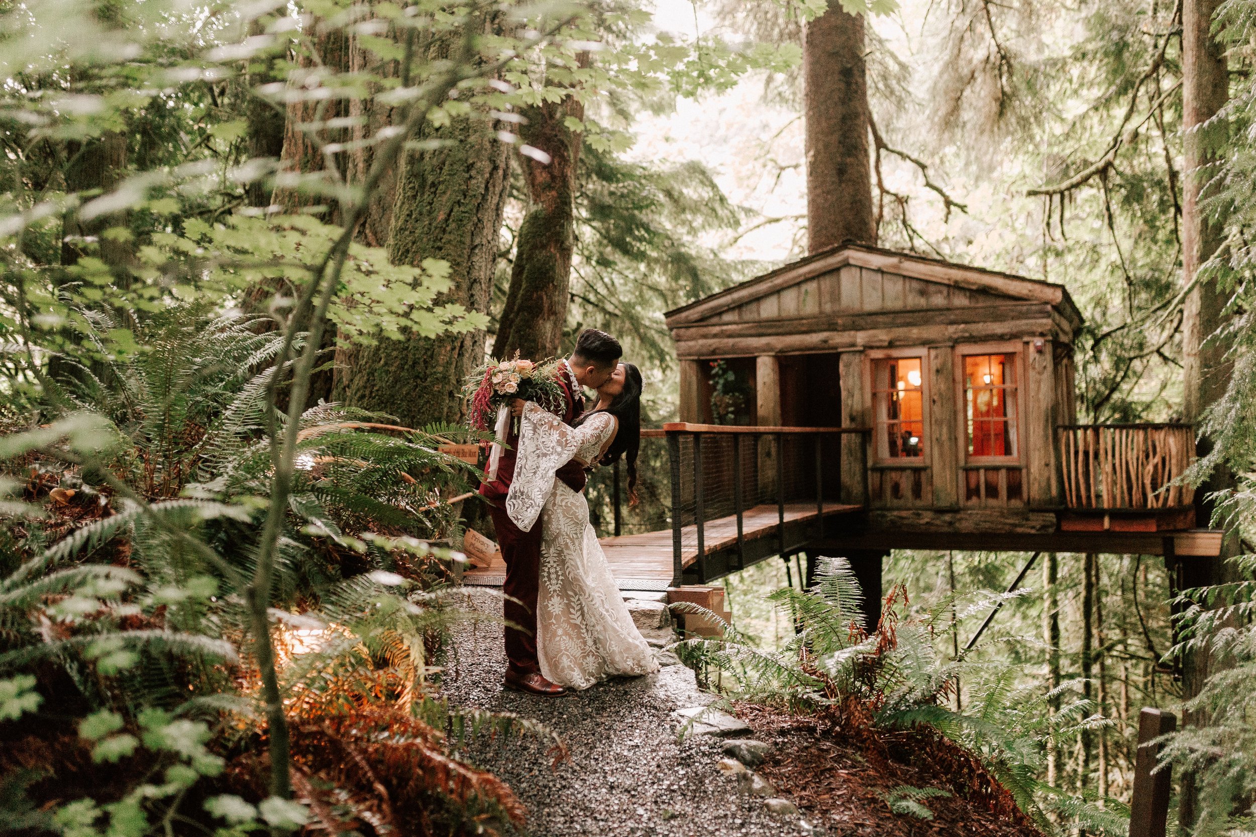 Weddings Through the Seasons at Treehouse Point