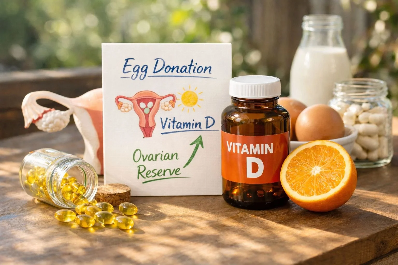 Benefits of Vitamin D for Ovarian Reserve